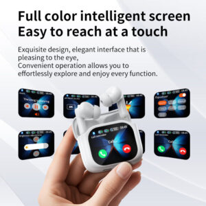 LX-50 TWS LCD Touch Screen True Wireless Stereo Sport Bass Earphone