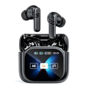 LX-50 TWS LCD Touch Screen True Wireless Stereo Sport Bass Earphone